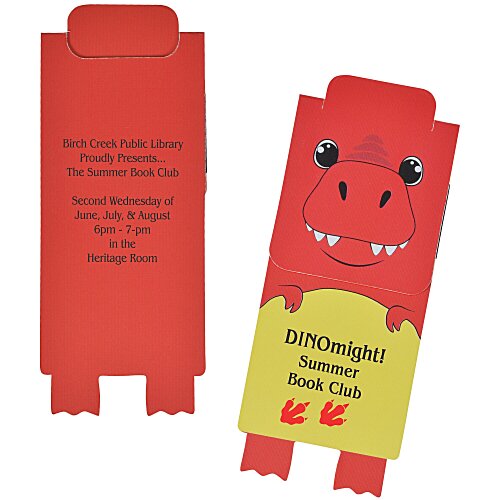 Paws and Claws Magnetic Bookmark - T-Rex Main Image