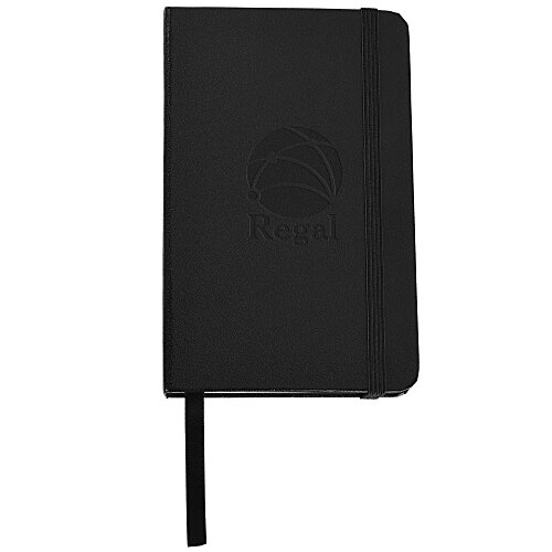 Ambassador Bound Journal Book - 5 1/8 inches x 3 1/2 inches - Debossed - 24 hr Main Image