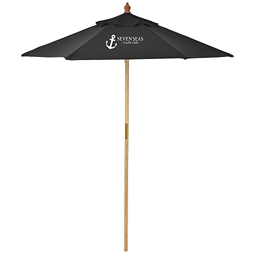 Bamboo Market Umbrella - 7 feet Main Image