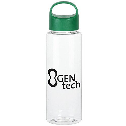 Clear Impact Guzzler Sport Bottle with Oval Crest Lid - 32 oz Main Image