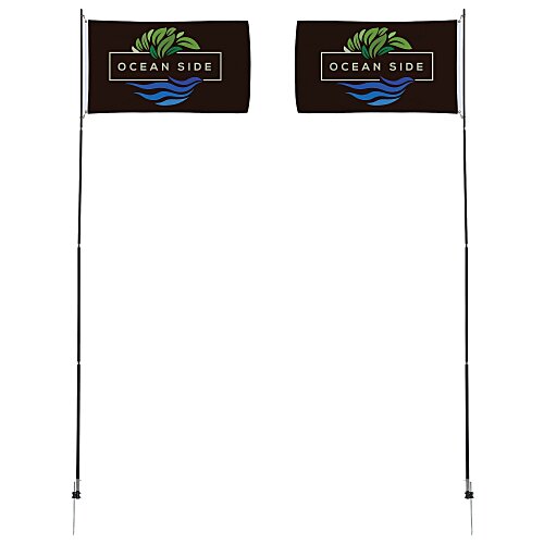 InstaFlag Kit - 15 feet - Two Sided Main Image