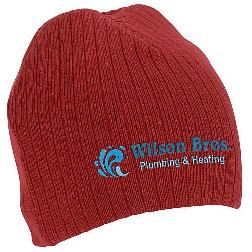 Klaipeda Fine Knit Rib Beanie Main Image