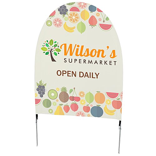 Sunrise Sign - 3 feet x 5 feet - Spike Base Main Image