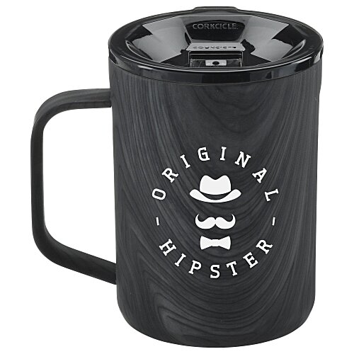 Corkcicle Coffee Mug - 16 oz - Wood Main Image