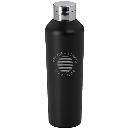 h2go Manhattan Vacuum Bottle - 21 oz - Laser Engraved Main Image