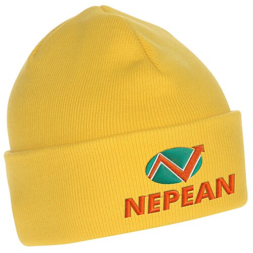 Fine Knit Toque with Cuff Main Image