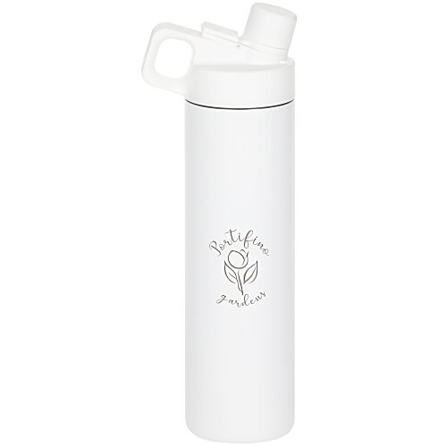 MiiR Wide Mouth Vacuum Bottle with Chug Lid - 20 oz - Laser Engraved Main Image