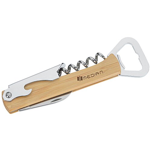 Bamboo 4-in-1 Waiter's Tool Main Image