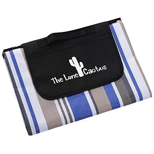 Oversized Striped Picnic & Beach Blanket Main Image