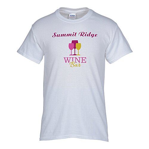 Gildan Heavy Cotton T-Shirt - Men's - Full Colour - White Main Image