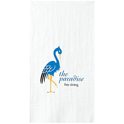 Guest Towel - 3-ply - White - Full Colour Main Image