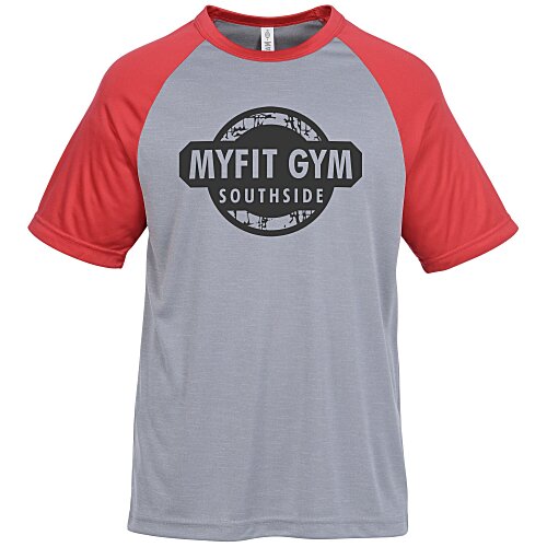 Zone Colourblock Raglan T-Shirt Main Image