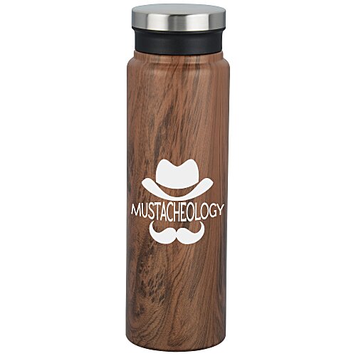 Trend Setter Vacuum Bottle - 20 oz - Wood Main Image