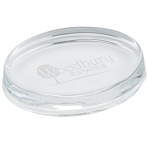 Oval Starfire Paperweight Main Image