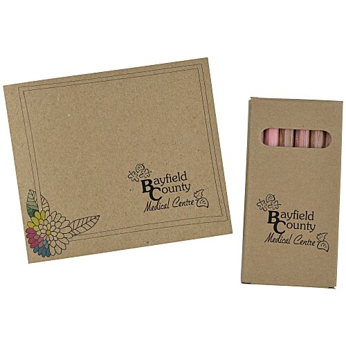Adult Colouring Book To-Go Set - Floral Main Image