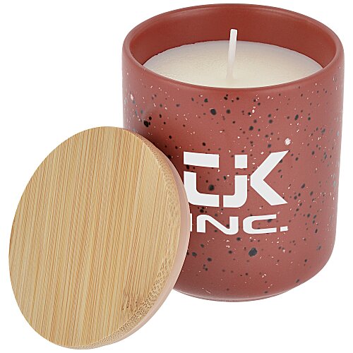 Campfire Candle with Bamboo Lid - 5.5 oz. Main Image