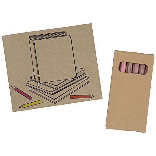 Kid's Colouring Book To-Go Set - School Main Image