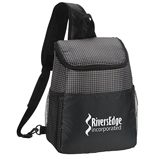 Grid 12-Can Cooler Sling Bag Main Image