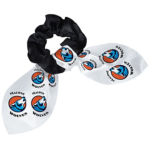 Hair Scrunchie with Bow Main Image