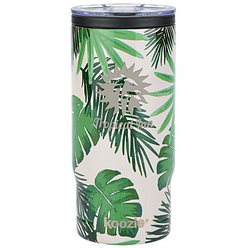 Koozie® Slim Vacuum Insulator Tumbler - 13 oz. - Tropical Main Image