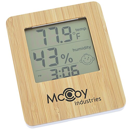 Indoor Weather Station Clock Main Image