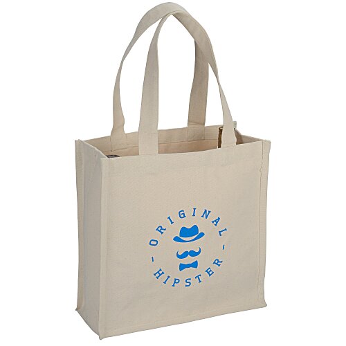 Wine and Grocery 14 oz. Cotton Tote Main Image