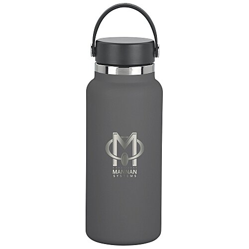 Hydro Flask Wide Mouth with Flex Cap - 32 oz - Laser Engraved Main Image
