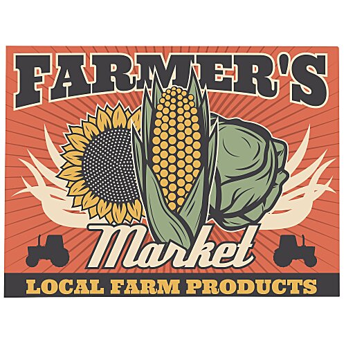 Corrugated Plastic Yard Sign Graphic - 18 inches x 24 inches - Full Colour Main Image