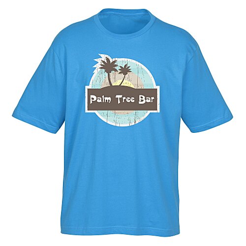 Euro Spun Cotton T-Shirt - Men's - Full Colour Main Image