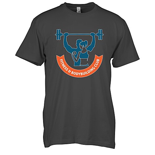 Next Level Fitted Crew T-Shirt - Men's - Full Colour Main Image