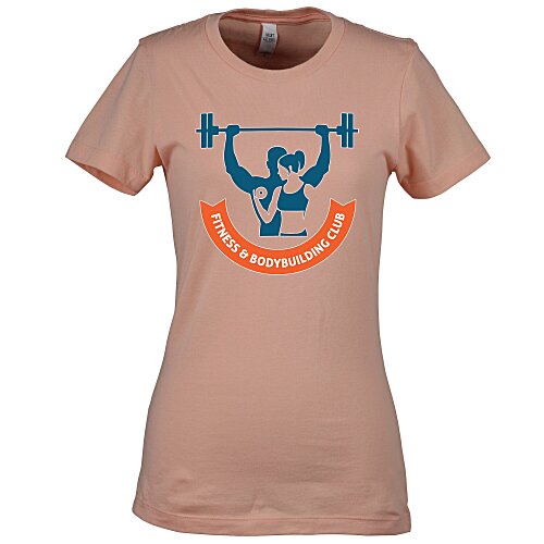 Next Level Fitted Crew T-Shirt - Ladies' - Full Colour Main Image