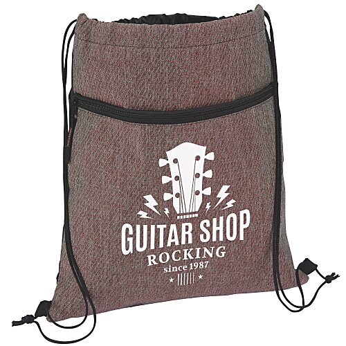 Twill Weave Drawstring Sportpack- Closeout Main Image