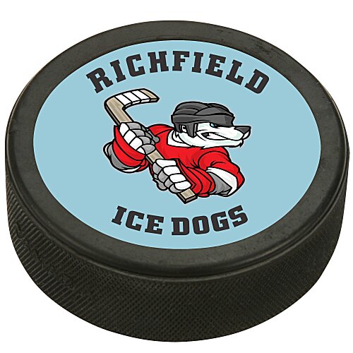 Hockey Puck – Full Colour Decal Main Image