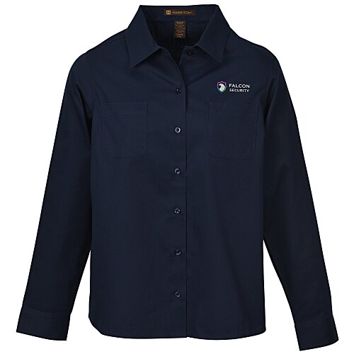 Harriton Advantage IL Long Sleeve Work Shirt - Ladies' Main Image