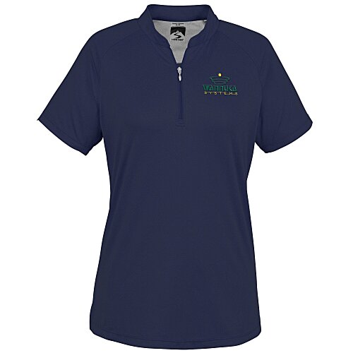 Storm Creek Visionary Interlock Zip Polo - Ladies' Main Image