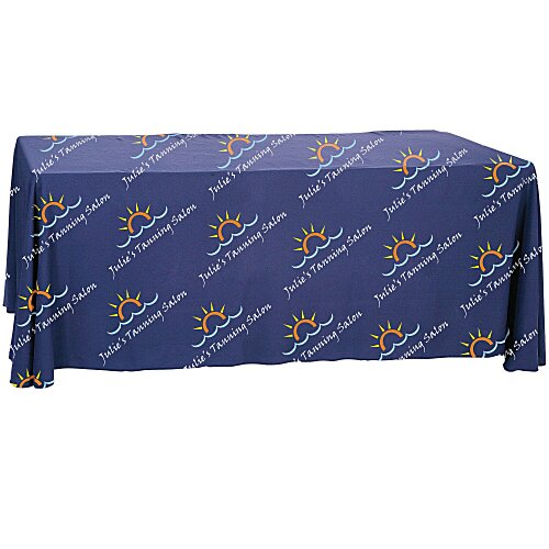 Serged Convertible Table Throw - 4 feet to 6 feet - Full Colour Main Image