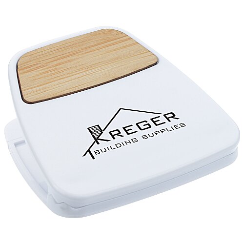 Bamboo Accent Magnet Clip Main Image
