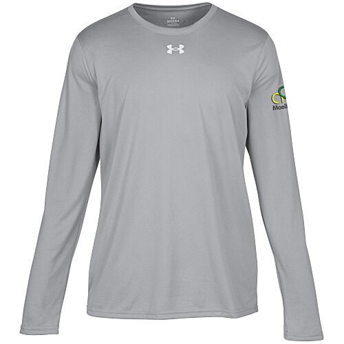 Under Armour Team Tech Long Sleeve T-Shirt - Men's - Embroidered Main Image