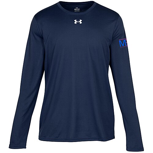 Under Armour Team Tech Long Sleeve T-Shirt - Men's - Full Colour Main Image