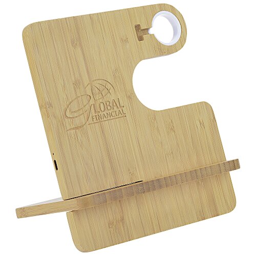 Bamboo 3-in-1 Wireless Charger Main Image