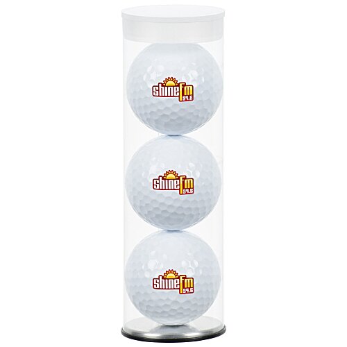 Three Ball Golf Tube Main Image