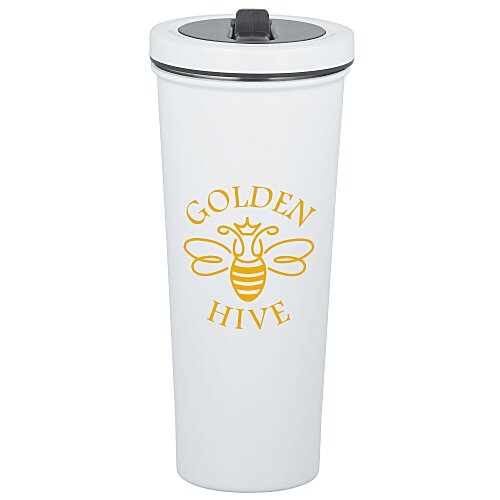 Kemble Vacuum Tumbler with Flip Up Straw - 25 oz. Main Image