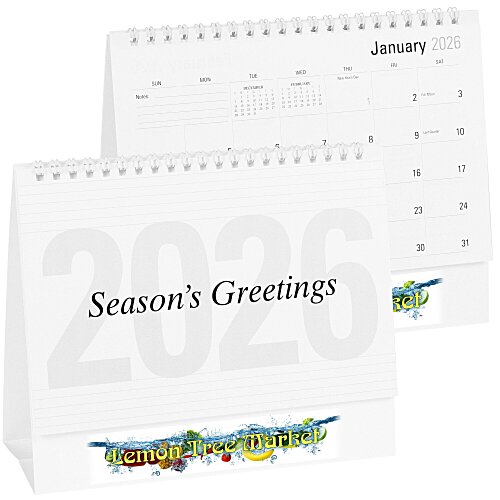 Large Tent-Style Desk Calendar - Full Colour Main Image