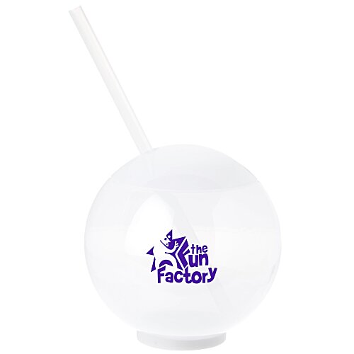 Glow Ball Light-Up Tumbler with Straw - 22 oz. Main Image