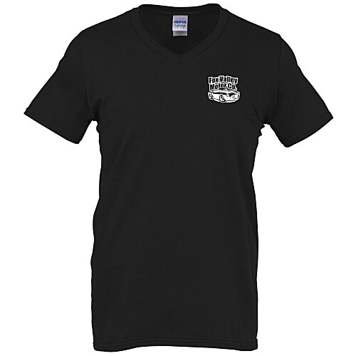 Gildan Softstyle V-Neck T-Shirt - Men's - Screen Main Image