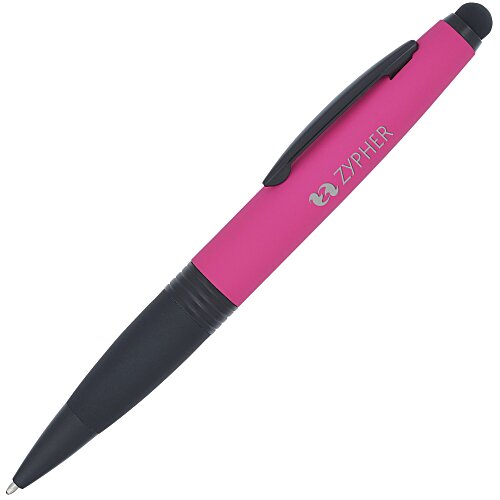 Munro Soft Touch Stylus Twist Metal Pen - 24 hr Main Image