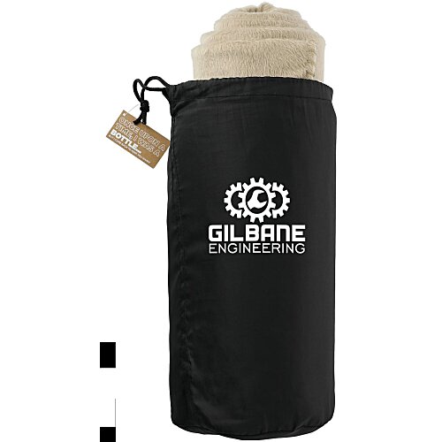 Fleece Blanket with Pouch-Closeout Main Image