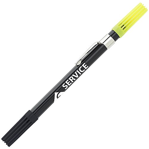 Dri Mark Double Header Pen/Highlighter - Black Barrel Main Image