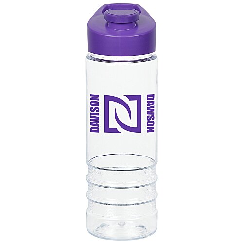 Clear Impact Vienna Tritan Renew Bottle with Flip Carry Lid - 24 oz Main Image