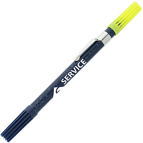 Dri Mark Double Header Pen/Highlighter- Closeout Colour - Black Ink Main Image